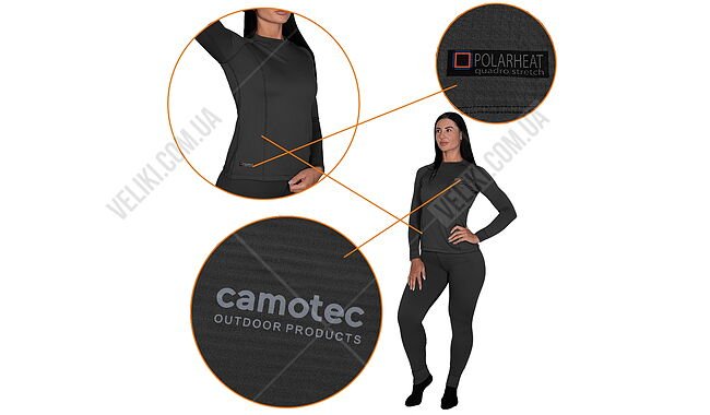 Комплект термобілизни Camotec Pani Polarheat QS - дополнительное фото 3