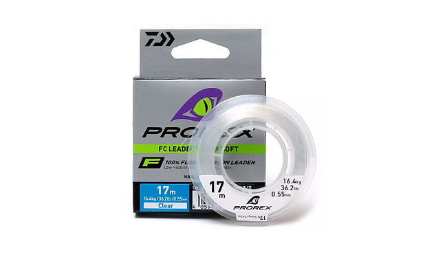 Флюорокарбон Daiwa Prorex FC Leader Super Soft 17 м 0,55 мм 16,4 кг - фото 1