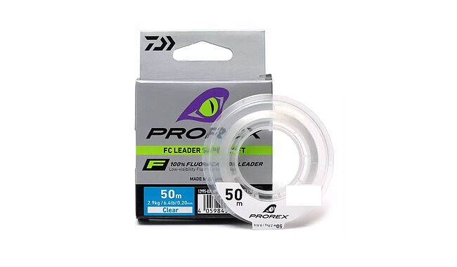 Флюорокарбон Daiwa Prorex Leader Super Soft 50 м 0,30 мм 6,8 кг - фото 1