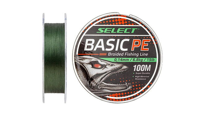Шнур Select Basic PE 150 м 0,22 мм 13,6 кг - фото 1