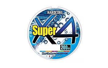 Шнур Duel Hardcore Super X4 200 м #0,6 0,13 мм 5,4 кг
