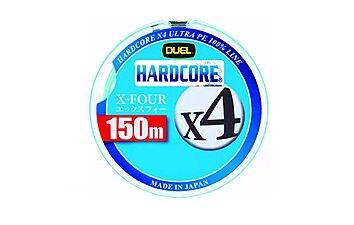 Шнур Duel Hardcore X4 150 м #1,2 0,191 мм 9 кг