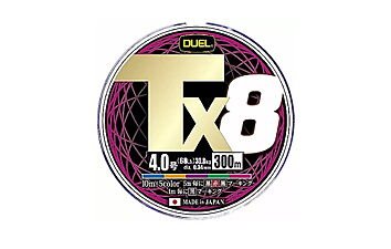 Шнур Duel Tx8 300 м #4 0,34 мм 30,8 кг