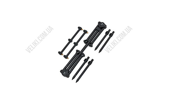 Род под Daiwa Black Widow Low Level 3 Rod Pod - дополнительное фото 1