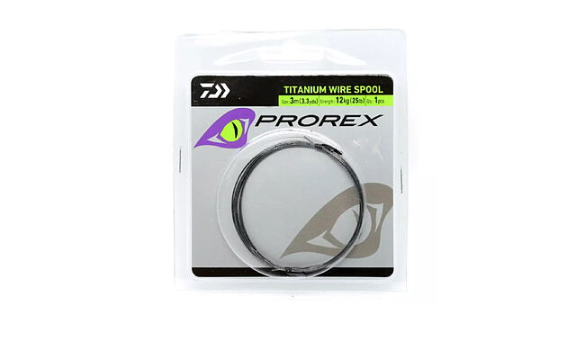 Повідковий матеріал Daiwa Prorex Titanium Wire Spool 3 м 18 кг - фото 1