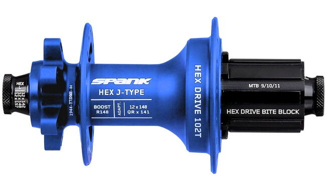 Задняя втулка Spank HEX J-Type Boost R148 HG 32H - фото 1