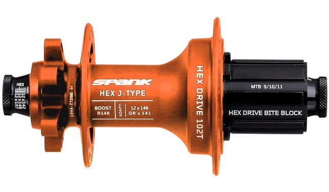 Задня втулка Spank HEX J-Type Boost R148 HG 32H - фото 3