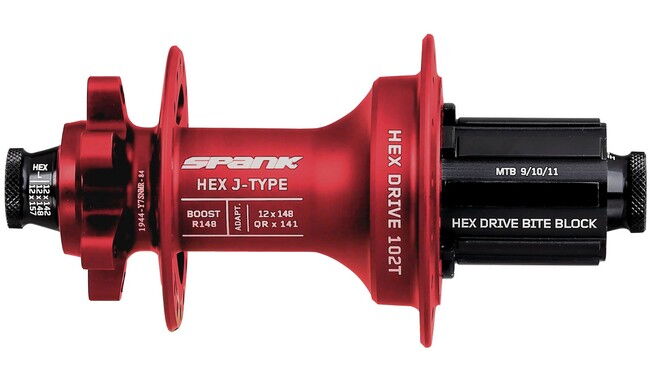 Задняя втулка Spank HEX J-Type Boost R148 HG 32H - фото 4