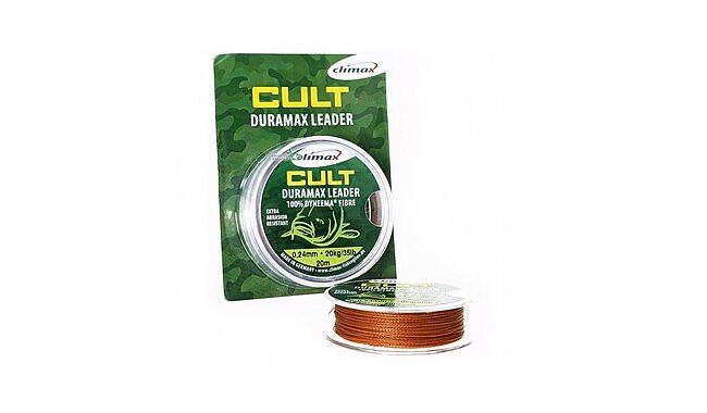 Шок-лидер Climax CULT Duramax Leader 20 м 0,30 мм 20 кг - фото 1