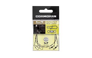 Повідець Cormoran 1x7 Wire leader 20 см 9 кг 2 шт