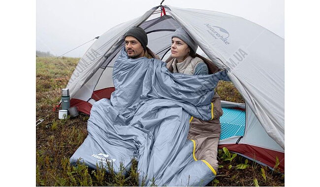 Спальный мешок Naturehike LW180 190 см R - дополнительное фото 4