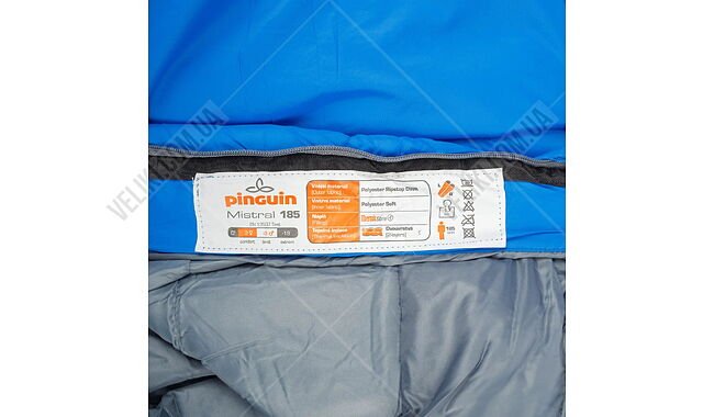 Спальний мішок Pinguin Mistral 185 см R - дополнительное фото 3