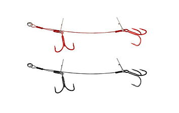 Монтаж Savage Gear Carbon 49 Double Stinger #3/0 20 см 2 шт