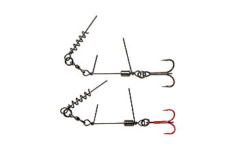 Оснастка Savage Gear SS Corkscrew Stinger 3G 1X #2/0 2 шт