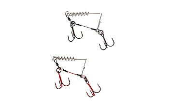 Оснастка Savage Gear Carbon 49 Corkscrew Stinger 2x#1 2 шт