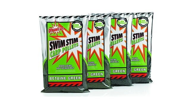 Пеллетс Dynamite Baits Swimstim Green – 8 мм 900 г - фото 1
