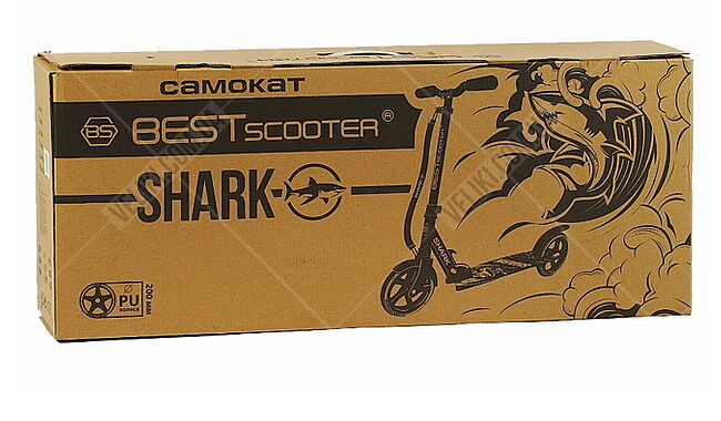 Самокат Best Scooter Shark - дополнительное фото 8