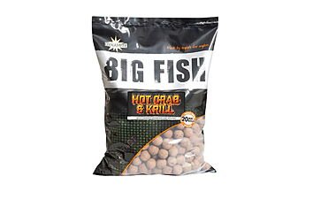 Бойли Dynamite Baits Hot Crab & Krill 15 мм 1,8 кг