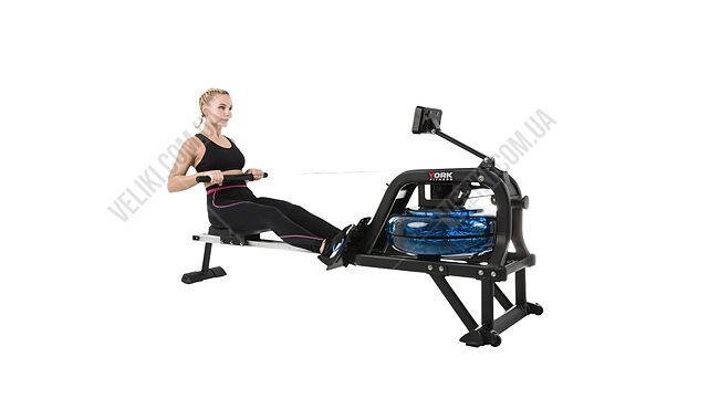 Гребной тренажер York Fitness 1000 Water Resistant - дополнительное фото 6