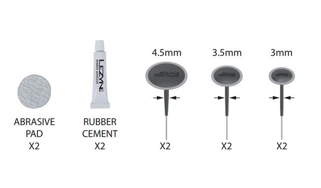 Латки для покришок Lezyne Tubeless Pro - дополнительное фото 3