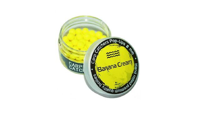 Бойли Carp Catchers Banana Cream 8 мм - фото 1