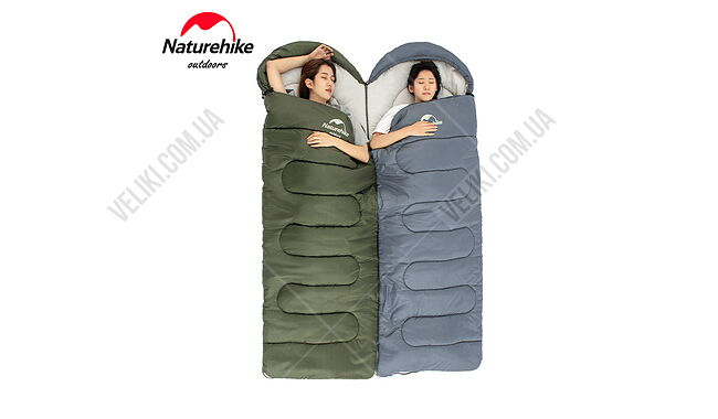 Спальний мішок Naturehike Y150L 220 см R - дополнительное фото 2