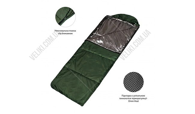 Спальный мешок IVN Omni-Heat 220 см - дополнительное фото 2