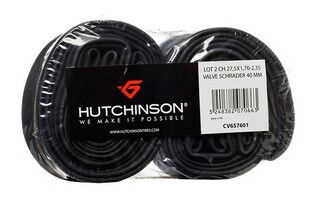 Комплект камер 27.5" Hutchinson Standard MTB 27.5x1.7-2.35" Schrader 40 мм