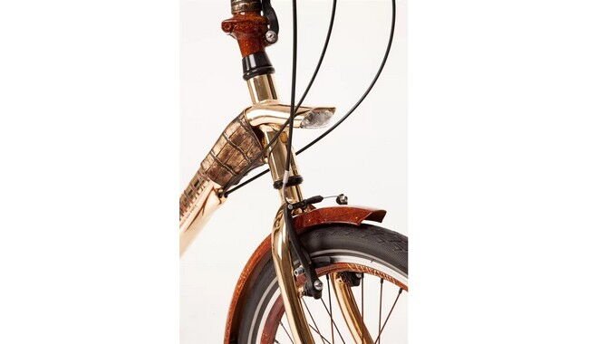 Велосипед Graziella Gold Croco - дополнительное фото 1