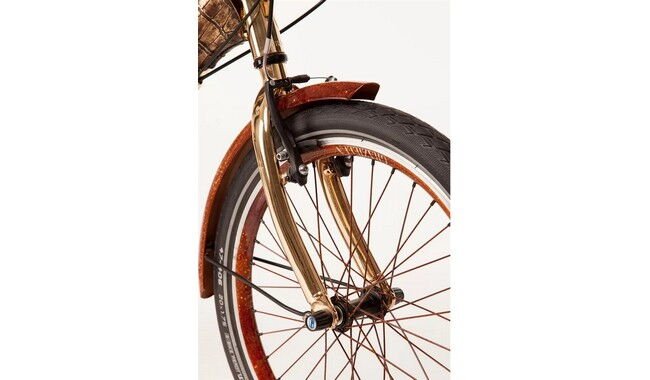 Велосипед Graziella Gold Croco - дополнительное фото 2