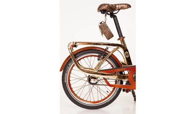 Велосипед Graziella Gold Croco - дополнительное фото 5