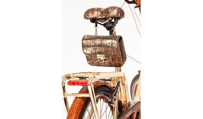 Велосипед Graziella Gold Croco - дополнительное фото 15