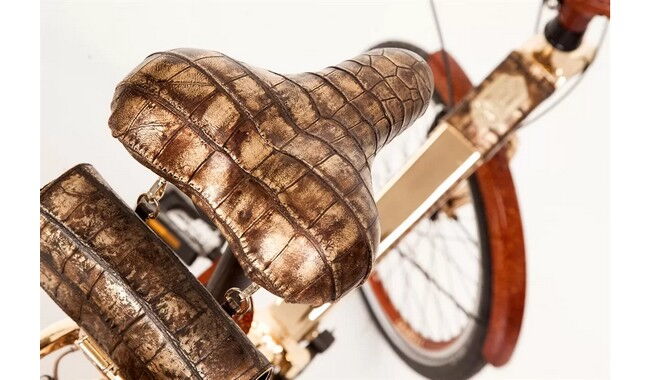Велосипед Graziella Gold Croco - дополнительное фото 17