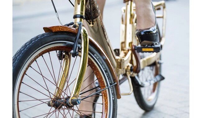 Велосипед Graziella Gold Croco - дополнительное фото 19