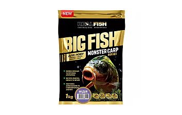 Підгодовування Real Fish BigFish Карп Мідія 1 кг