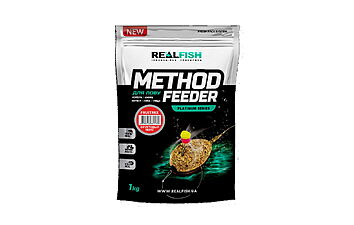 Підгодовування Real Fish Premium Series Method Feeder FruitMix 800 г