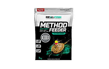 Підгодовування Real Fish Premium Series Method Feeder Halibut 800 г