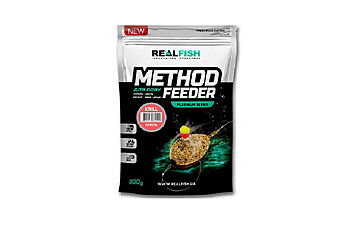 Підгодовування Real Fish Premium Series Method Feeder Krill 800 г