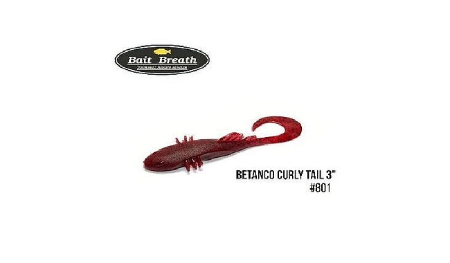 Твистер Bait Breath BeTanCo Curly Tail 3" 6 шт - фото 2