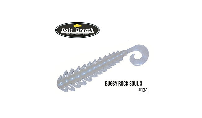 Червь Bait Breath BUGSY 3" Rock Soul 11 шт - фото 3