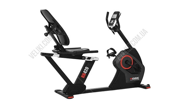 Велотренажер York Fitness RB420 Recumbent - дополнительное фото 4