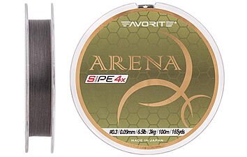 Шнур Favorite Arena PE 100 м #0,3 0,09 м 3 кг