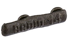 Грузило Brain съемное для пластиковой кормушки 42 г - фото 1