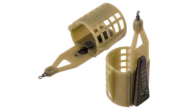 Годівниця Brain Клітина пластикова зі з’ємним вантажем M 112g - фото 1