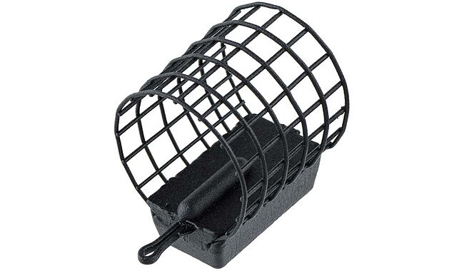 Годівниця Brain фідерна L фарбована (к.:чорний) 50g - фото 1