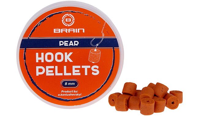 Пеллетс Brain Hook Pellets XXXL Pear 12 мм 70 г - фото 1