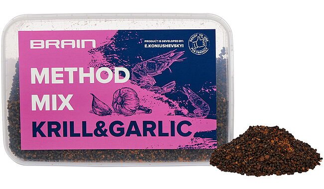 Метод Микс Brain Krill & garlic 400 г - фото 1