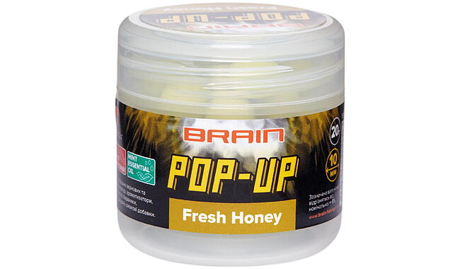 Бойлы Brain Pop-Up F1 Fresh Honey 14 мм - фото 1
