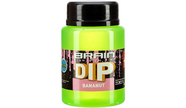 Діп для бойлів Brain F1 Bananut (банан з кокосом) 100ml - фото 1