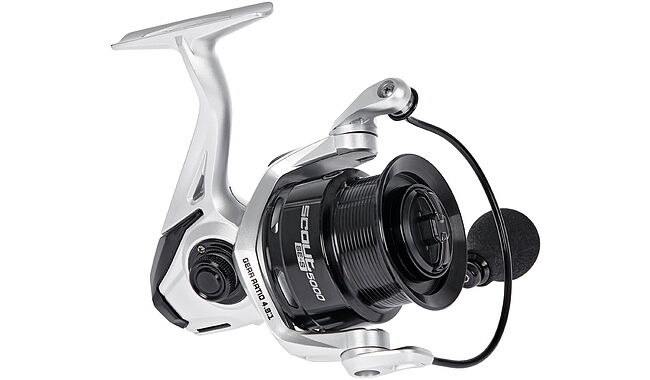 Котушка Brain Scout SE-S 4000S 8+1BB Silver - дополнительное фото 2